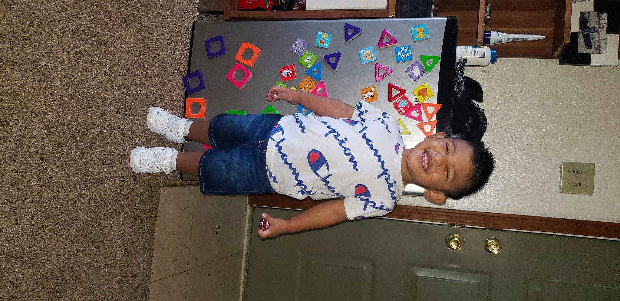 Ian joined the competition — help win amazing prizes! child, joy, person, play, toddler