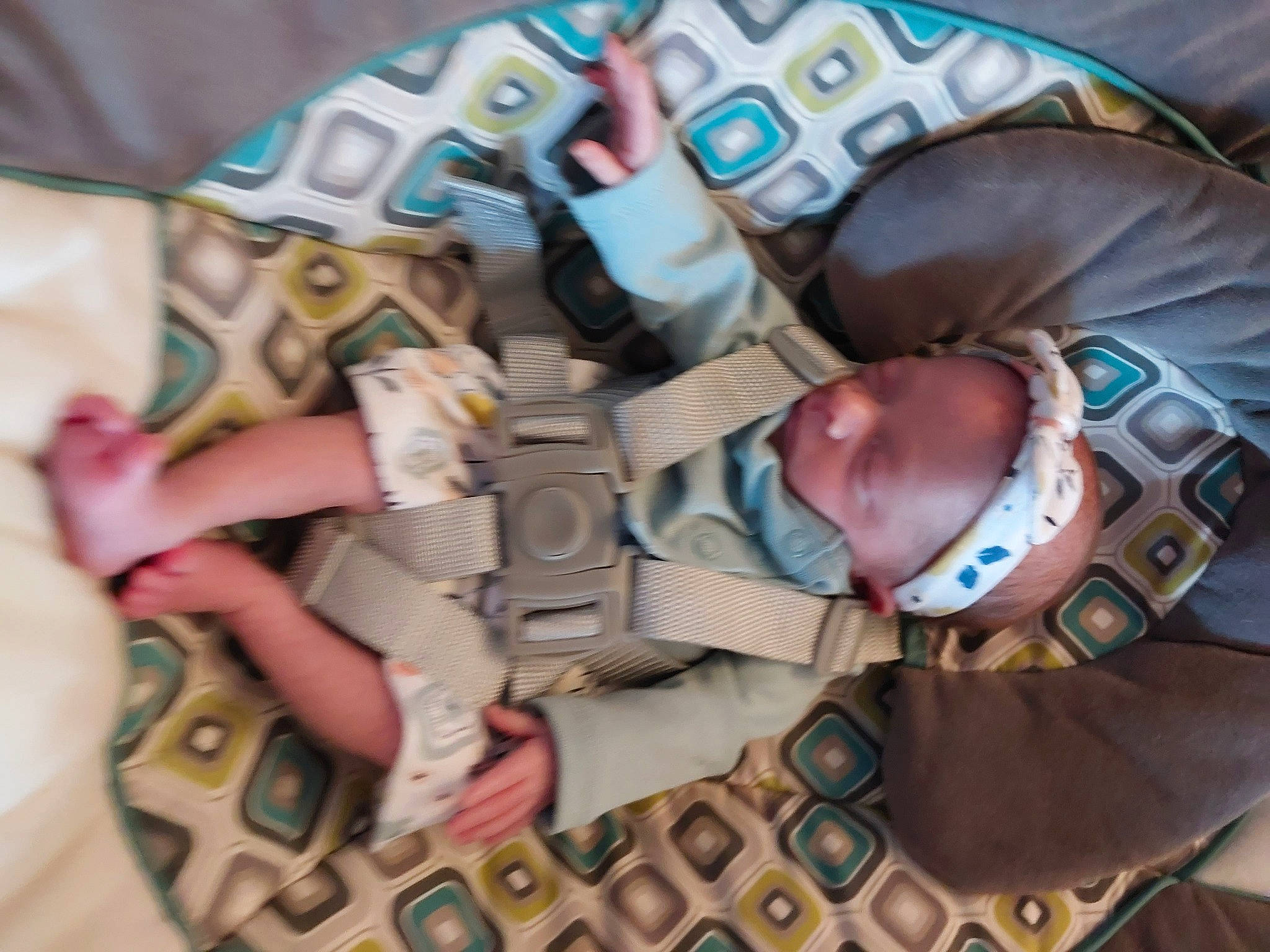 Margaret joined the competition — help win amazing prizes! baby, baby_products, baby_sleeping, baby_toddler_clothing, camouflage, child, comfort, design, linens, military_camouflage, mouth, nail, pattern, person, room, skin, sleep, sleeve, thumb, toddler