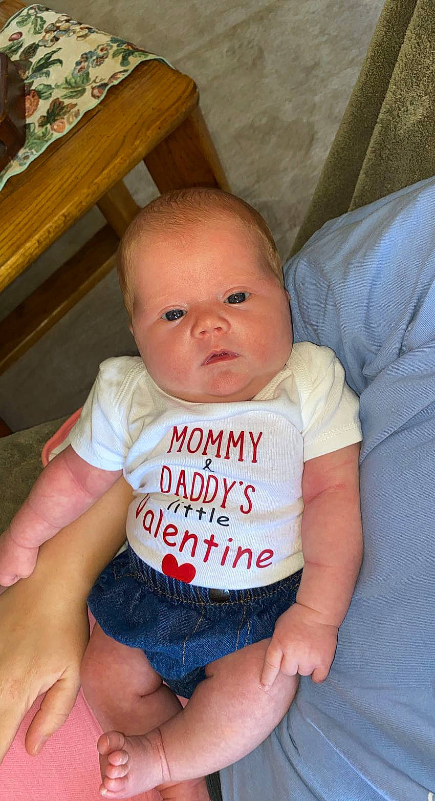 Ainzley joined the competition — help win amazing prizes! arm, baby_toddler_clothing, cheek, chin, eye, finger, hair, hand, happy, head, human_body, iris, mouth, nose, organ, person, skin, sleeve, stomach, textile