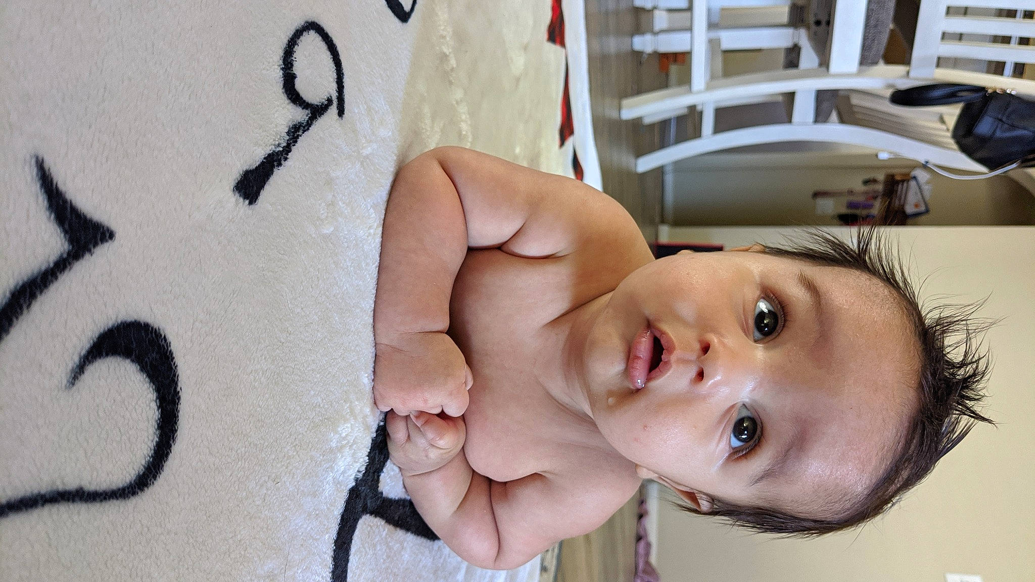 Ryatt joined the competition — help win amazing prizes! baby, baby_products, baby_toddler_clothing, barechested, cheek, chest, child, chin, eye, eyebrow, eyelash, forehead, lip, muscle, person, portrait_photography, product, skin, stomach, surprise