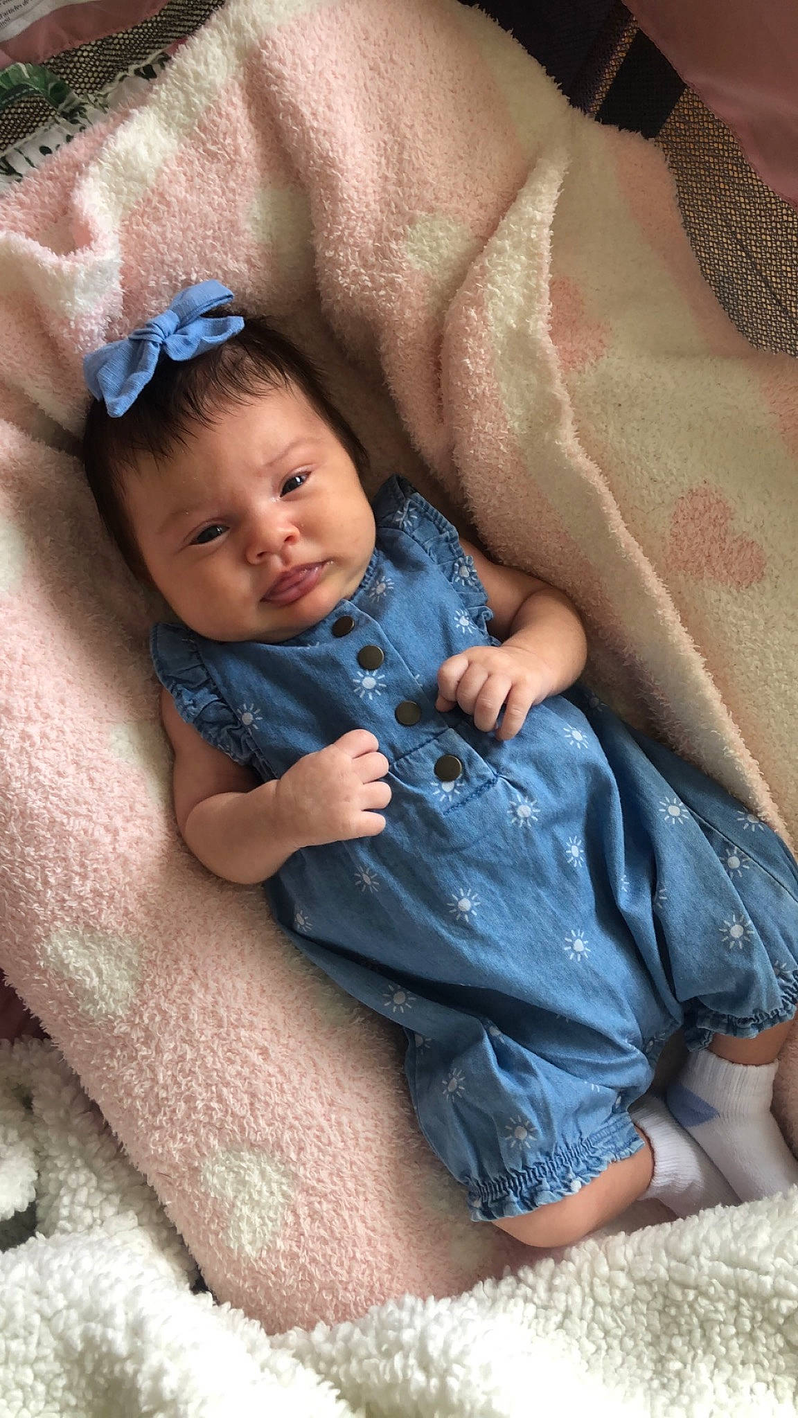 Emry is registered to the contest to win money with this photo: baby, baby_toddler_clothing, barefoot, child, comfort, dress, electric_blue, face, finger, foot, happy, head, human_leg, leg, muscle, person, sitting, skin, thigh, toddler