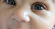 Aaira joined the competition — help win amazing prizes! adorable, baby, baby_face, child, childhood, close_up, clothing, cute, expression, eyelashes, eyes, face, hair, infant, innocence, pink_clothing, portrait, skin, smile, young
