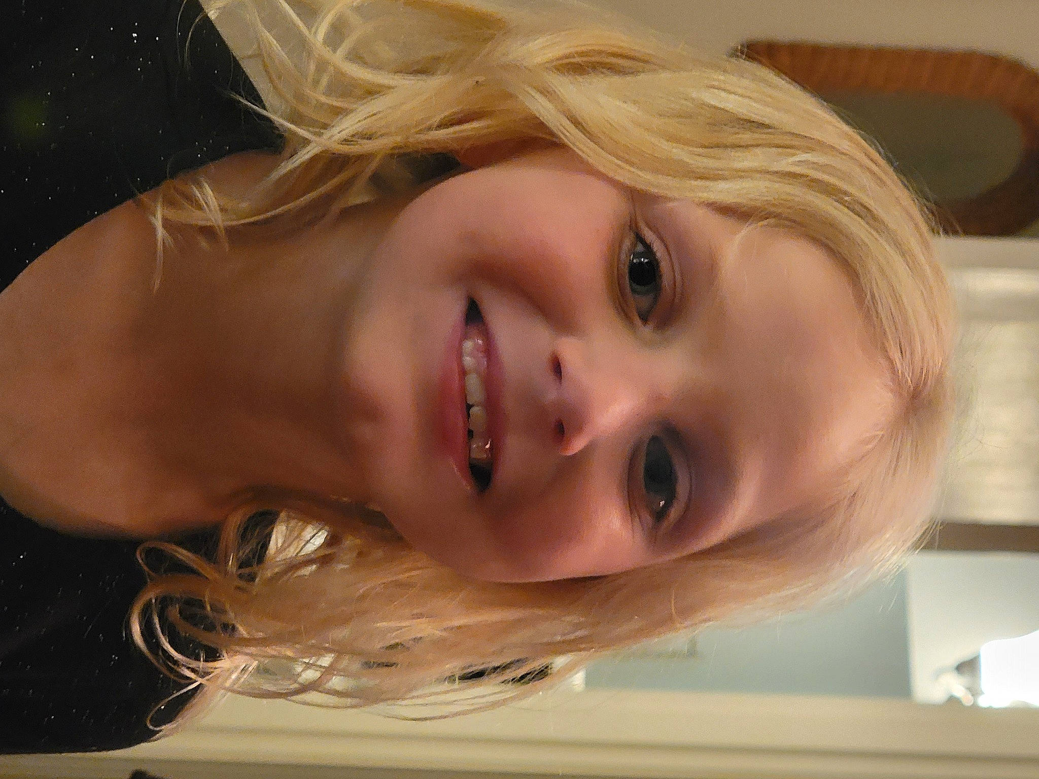 Shelby joined the competition — help win amazing prizes! blond, cheek, child, dress, ear, eye, eyebrow, eyelash, face, flash_photography, forehead, happy, iris, jaw, joy, layered_hair, lip, long_hair, nose, person