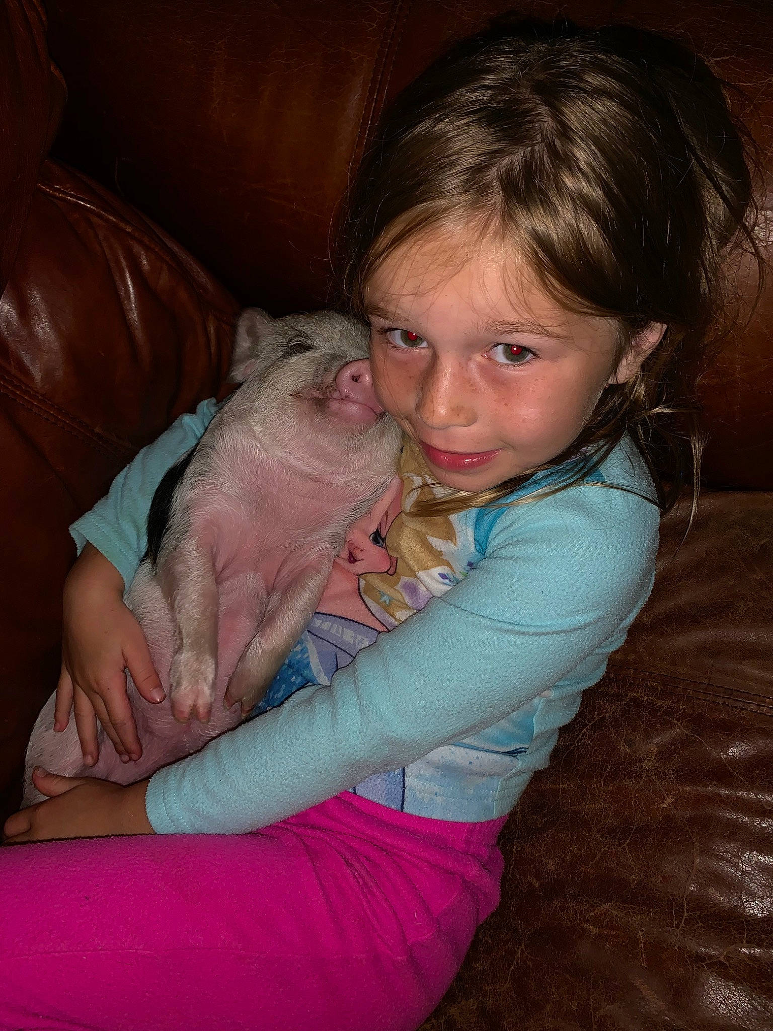 Maycee joined the competition — help win amazing prizes! baby, child, ear, fawn, lap, leg, person, sitting, skin, sporting_group, toddler