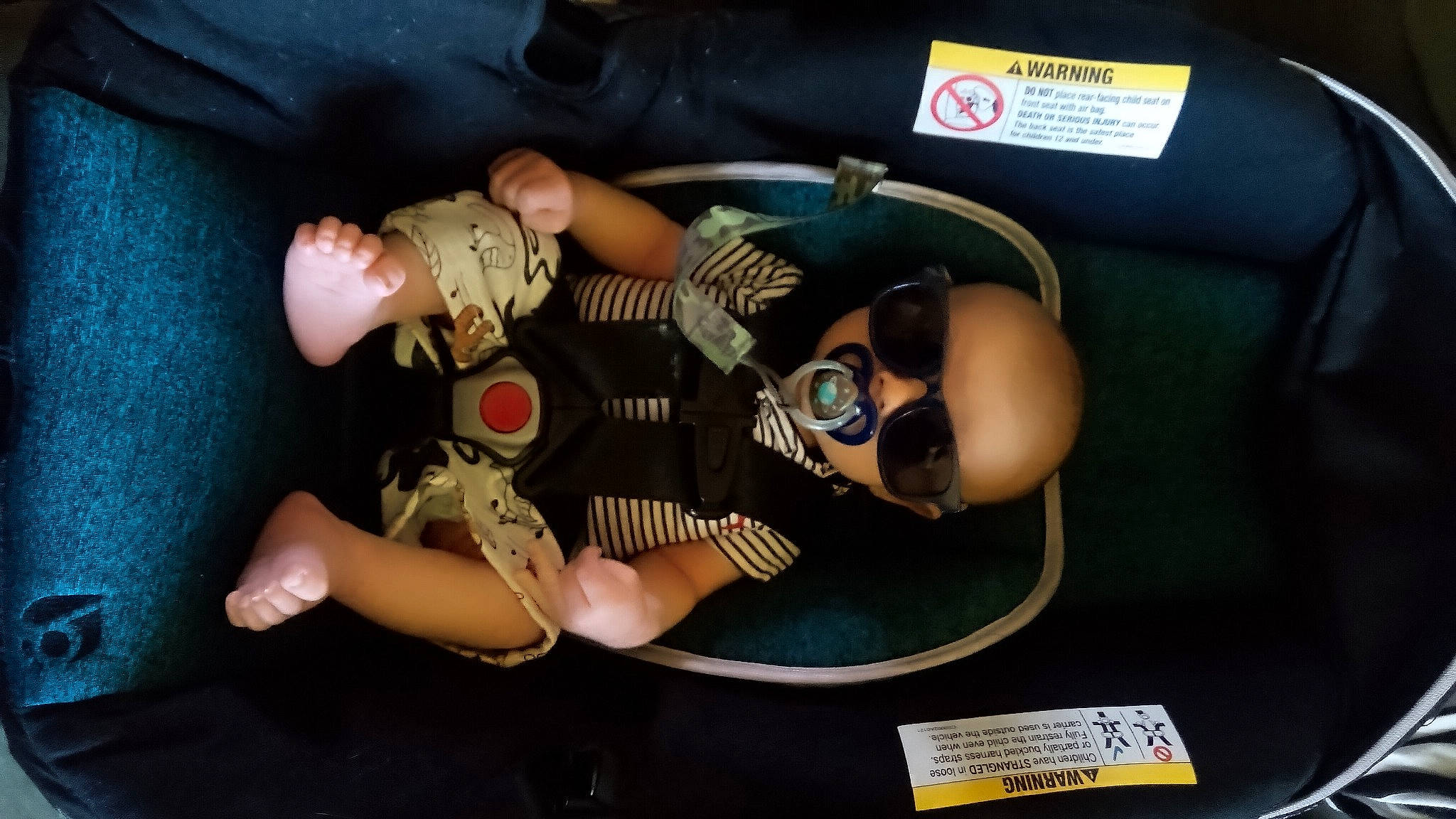 Brystol joined the competition — help win amazing prizes! auto_part, automotive_exterior, baby_products, car_seat, child, eyewear, finger, fun, hat, human_leg, knee, motor_vehicle, nail, person, personal_protective_equipment, sunglasses, thigh, thumb, toy, vehicle_door