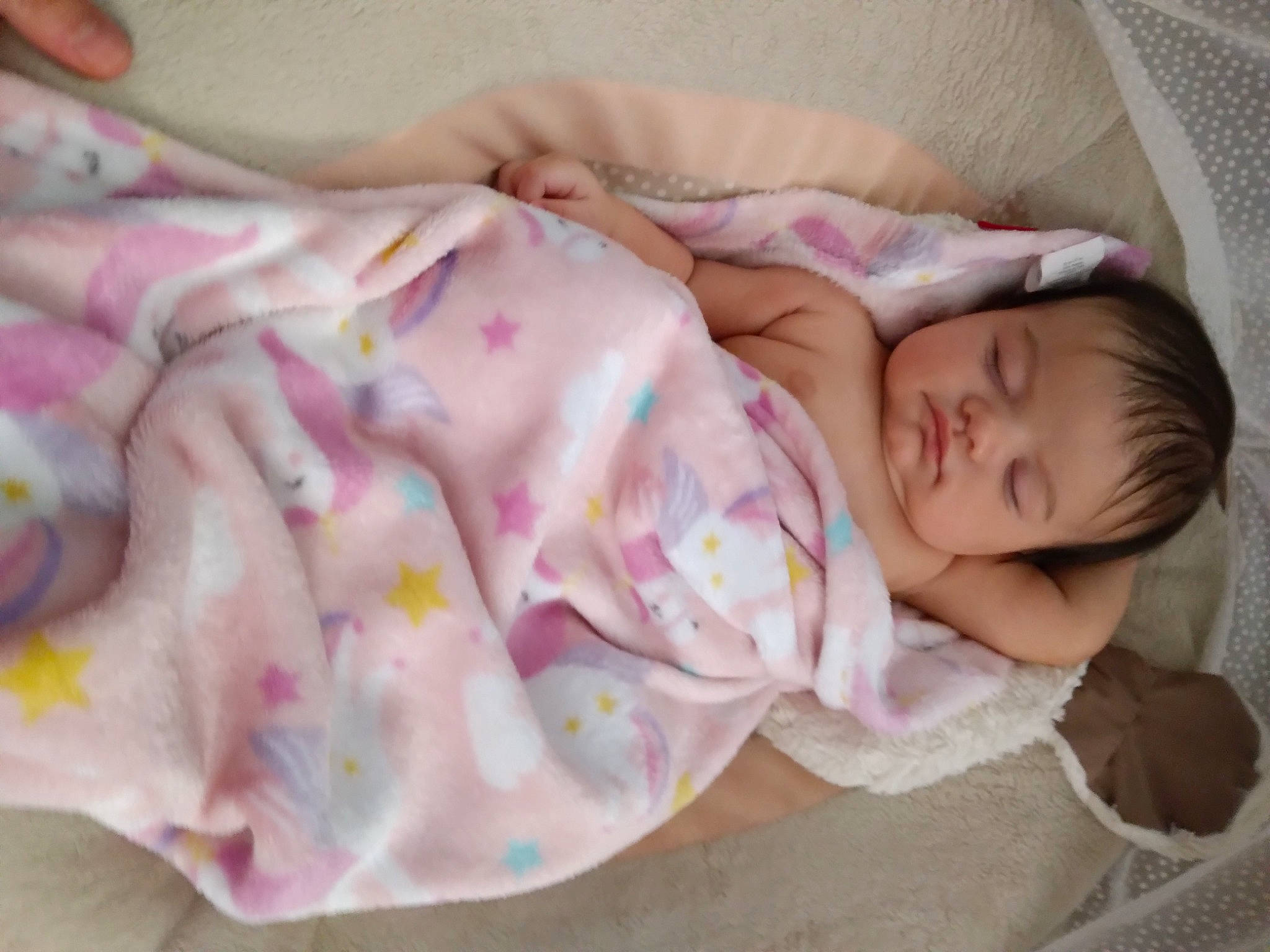 Isabella is registered to the contest to win money with this photo: baby, baby_products, baby_sleeping, baby_toddler_clothing, bed, bedding, bedtime, cheek, child, comfort, linens, nap, pattern, person, pink, room, skin, sleep, textile, toddler