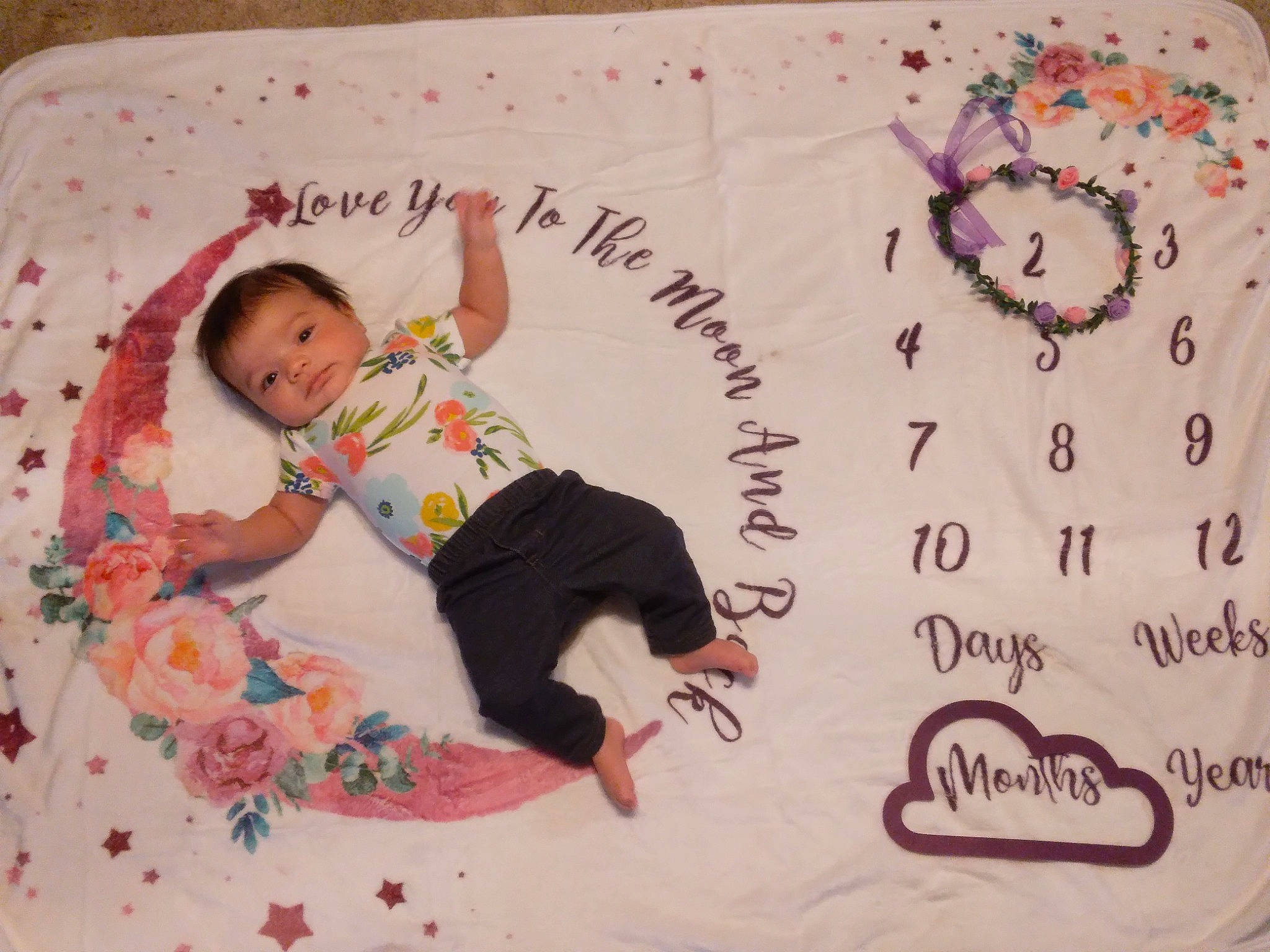 Isabella joined the competition — help win amazing prizes! baby, baby_toddler_clothing, child, comfort, design, event, font, handwriting, happy, linens, magenta, pattern, person, pink, product, room, sleeve, t_shirt, textile, toddler