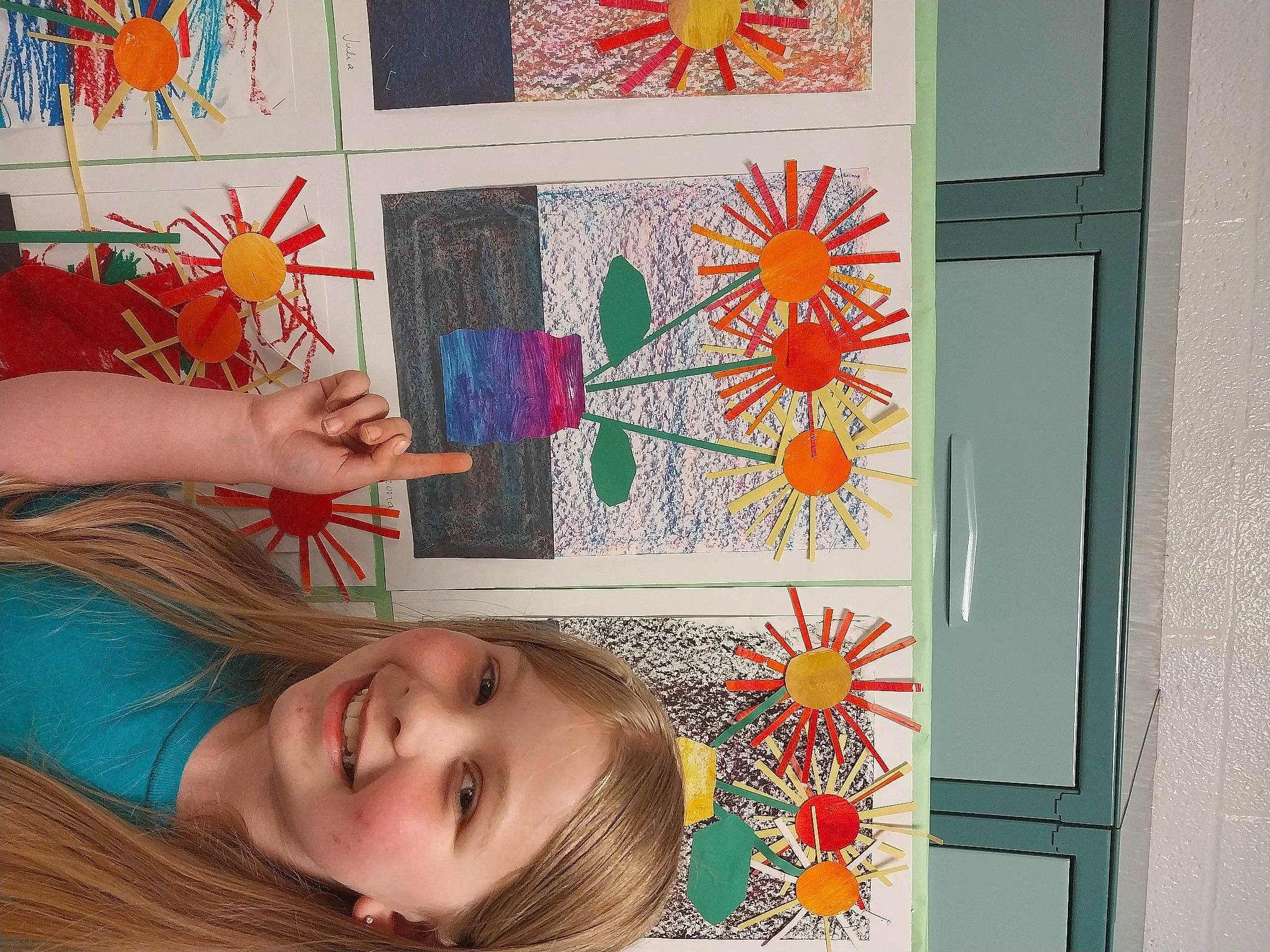 Arizona joined the competition — help win amazing prizes! art, artist, creative_arts, design, eyelash, graphic_design, green, happy, illustration, joy, leaf, orange, paint, painting, paper, pattern, person, rectangle, room, smile