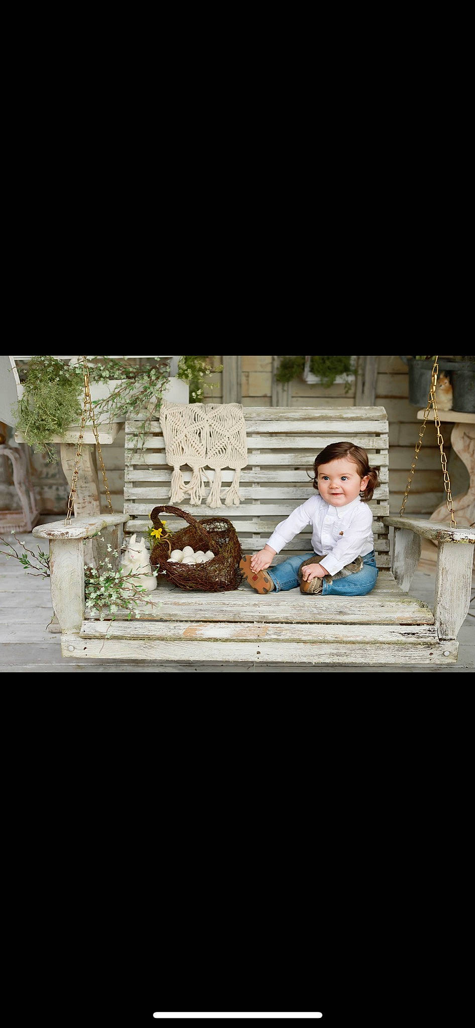 Bennett joined the competition — help win amazing prizes! baby, baby_toddler_clothing, child, flash_photography, flooring, grass, happy, joy, leisure, person, portrait_photography, rock, room, sitting, smile, t_shirt, toddler, wood