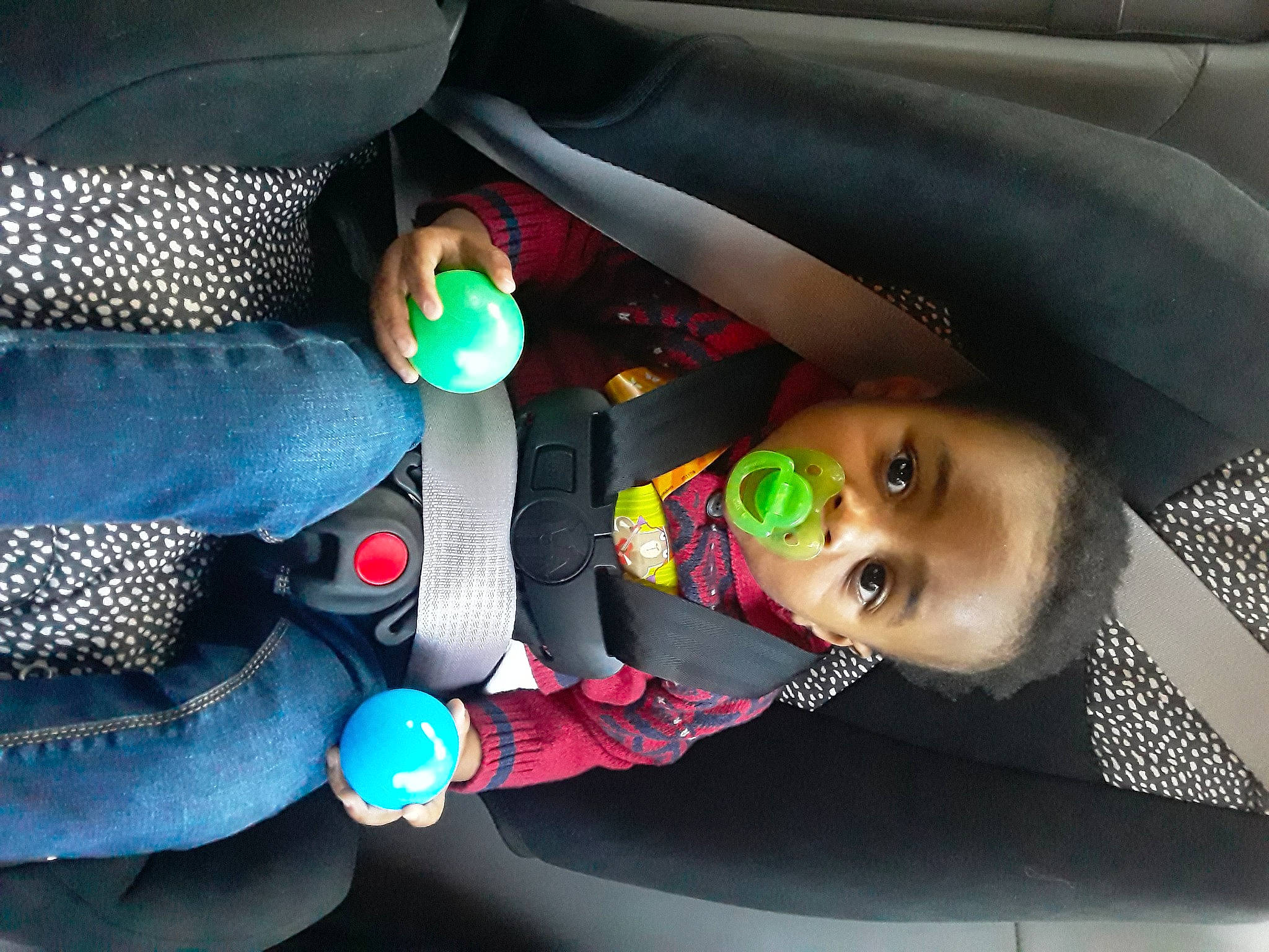 Myles is registered to the contest to win money with this photo: auto_part, automotive_design, automotive_exterior, baby_products, car, car_seat, child, design, doll, flash_photography, fun, person, photograph, product, smile, snapshot, steering_wheel, stuffed_toy, toy, vehicle_door