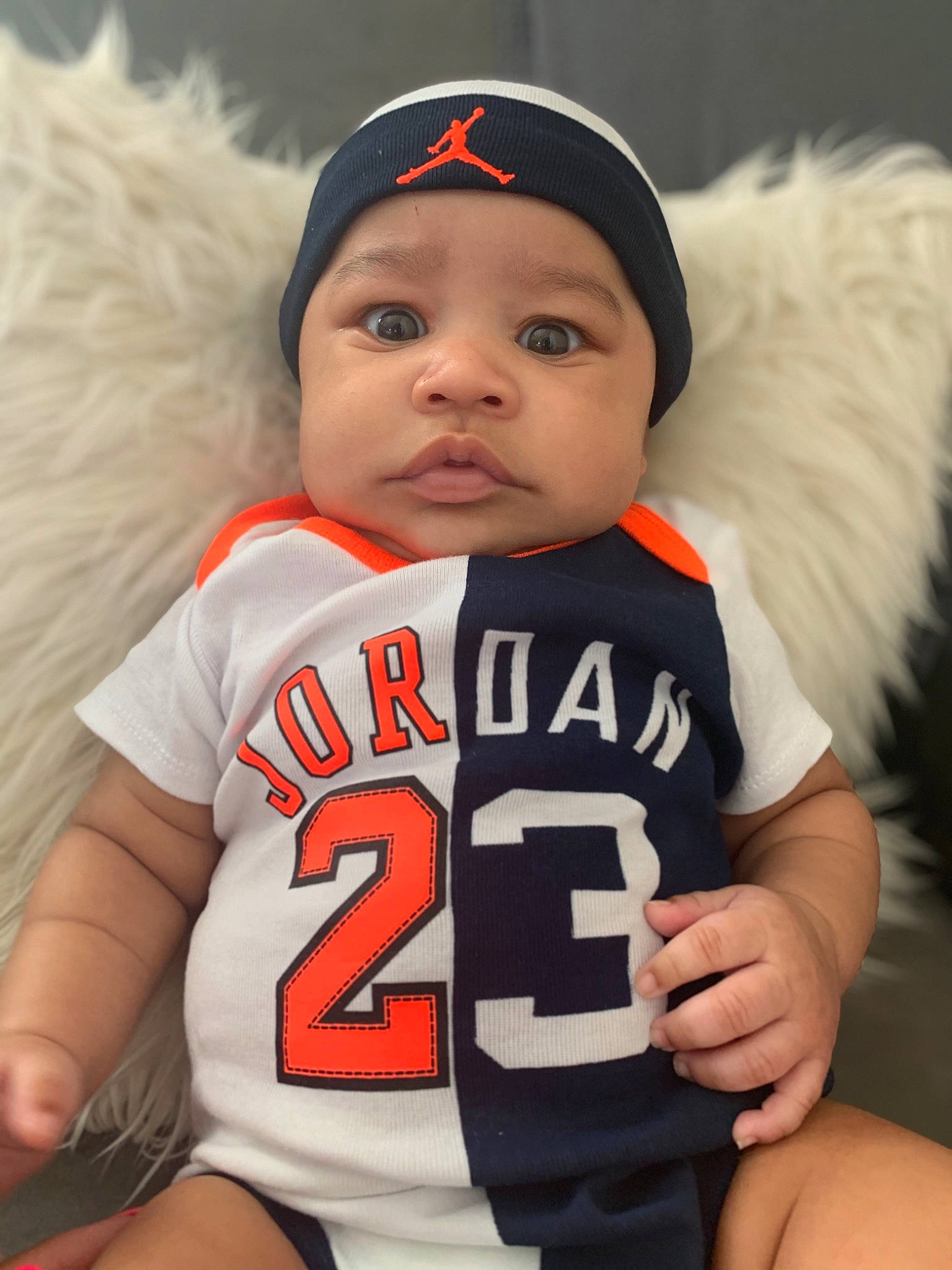 Javon joined the competition — help win amazing prizes! baby, child, cool, headgear, headwear, jersey, person, photography, product, t_shirt, toddler