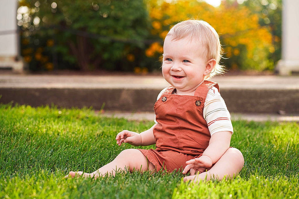 Mason joined the competition — help win amazing prizes! baby, baby_toddler_clothing, child, dress, flash_photography, flooring, fun, garden, grass, happy, joy, lawn, leisure, people_in_nature, person, plant, sitting, skin, smile, sunlight
