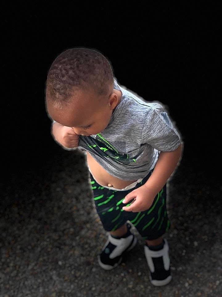 Zayden joined the competition — help win amazing prizes! asphalt, baby, baby_toddler_clothing, crawling, darkness, elbow, flash_photography, flooring, fun, grass, human_leg, knee, person, shoe, sleeve, sneakers, sock, soil, t_shirt, toddler