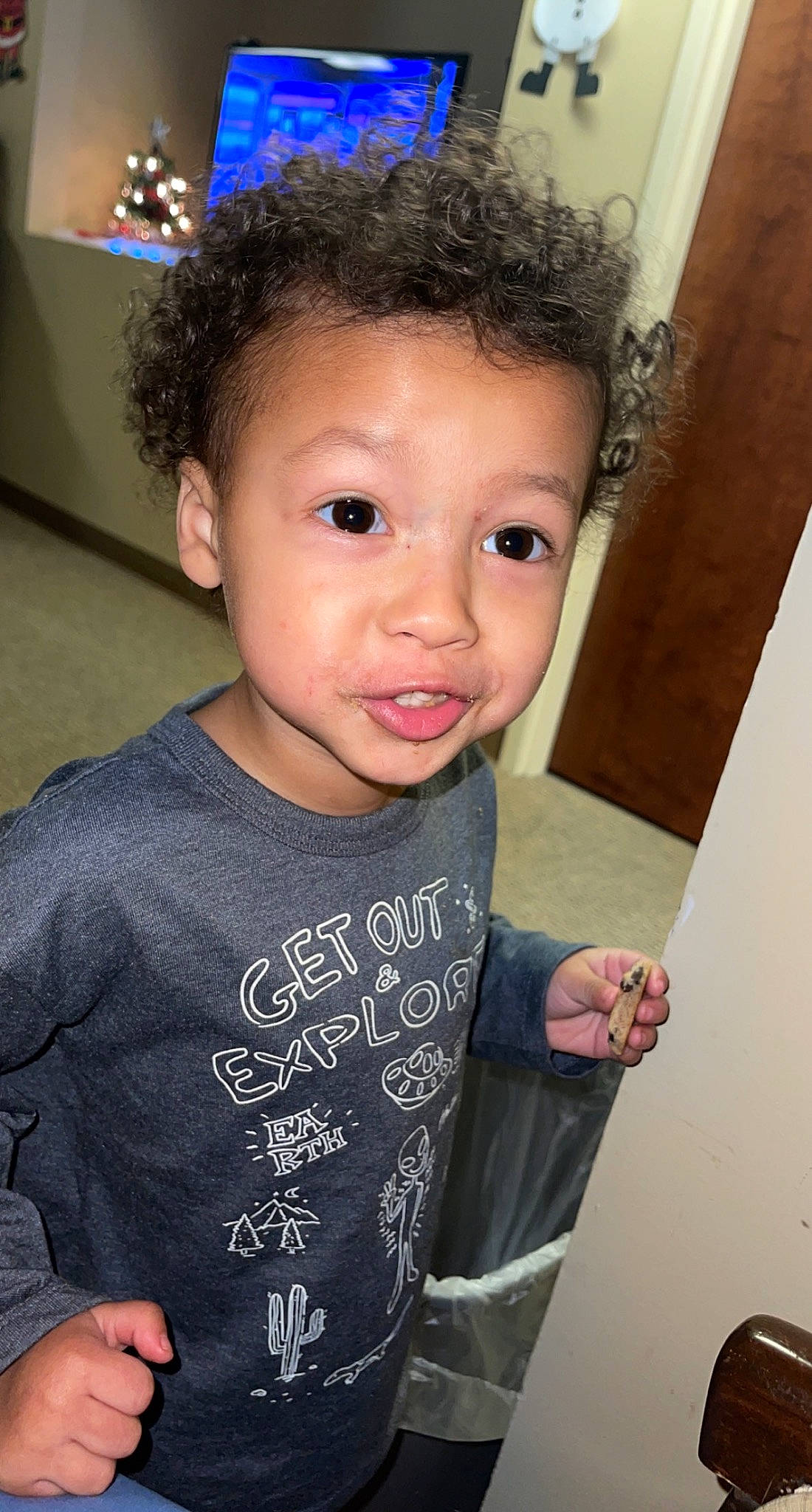 Zaiden joined the competition — help win amazing prizes! black_hair, cheek, child, cool, ear, eyelash, forehead, fun, gesture, hair, hairstyle, handwriting, happy, head, nose, organ, person, skin, sleeve, t_shirt