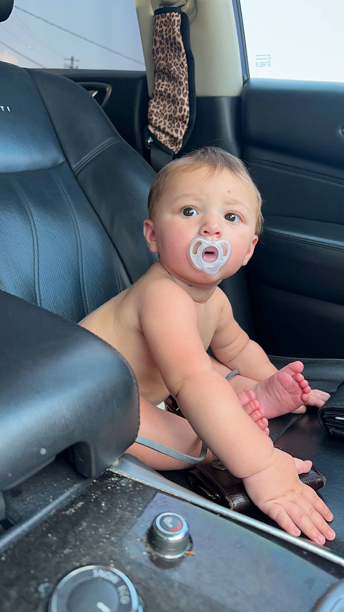 Kapri joined the competition — help win amazing prizes! auto_part, automotive_design, automotive_exterior, baby, car_seat, car_seat_cover, child, chin, comfort, face, facial_expression, family_car, hairstyle, head, motor_vehicle, mouth, person, skin, surprise, thumb