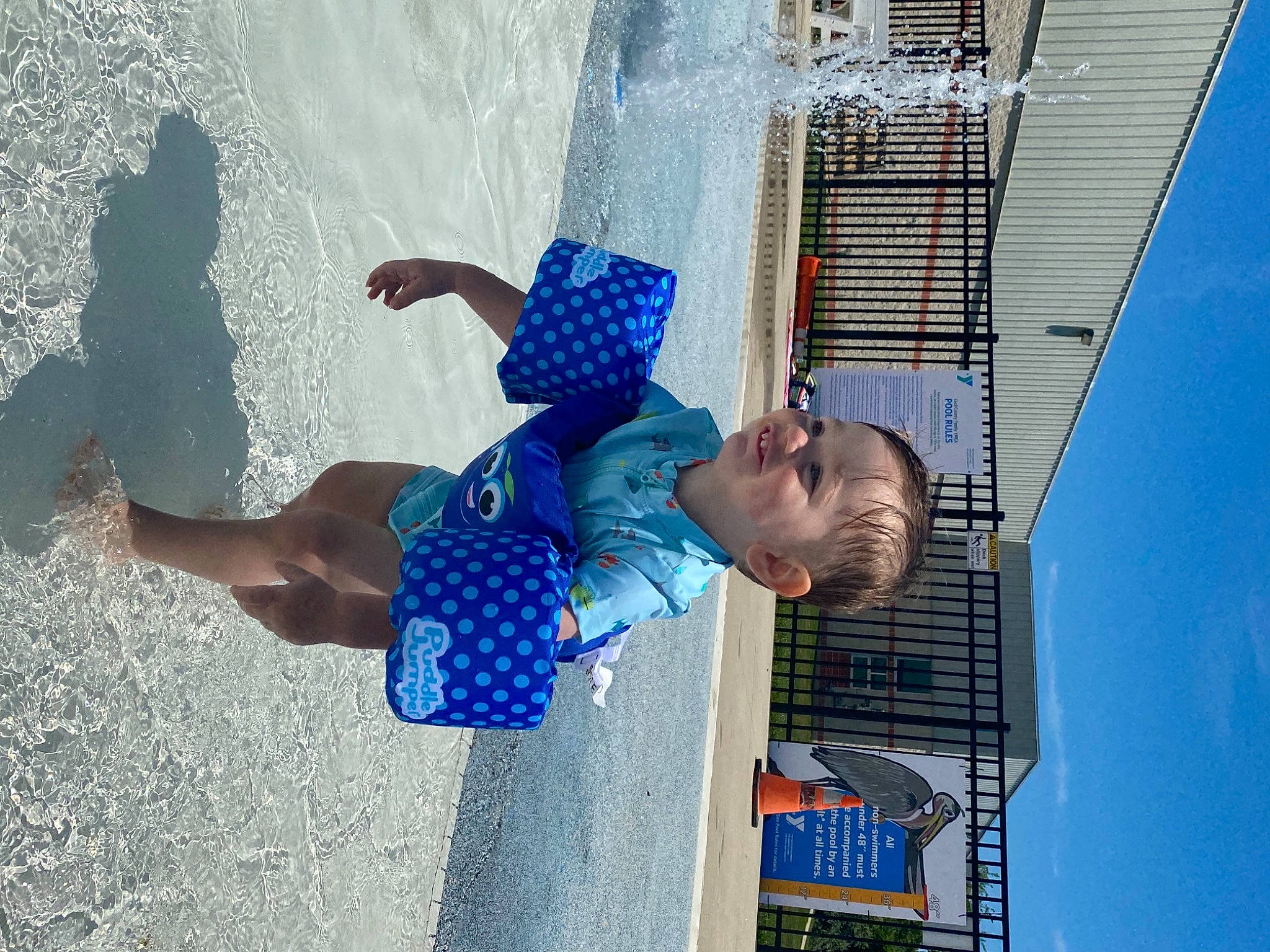 Malaki joined the competition — help win amazing prizes! azure, building, child, city, daytime, elbow, electric_blue, fun, leisure, person, play, recreation, sky, toddler, vacation, water, wind_wave