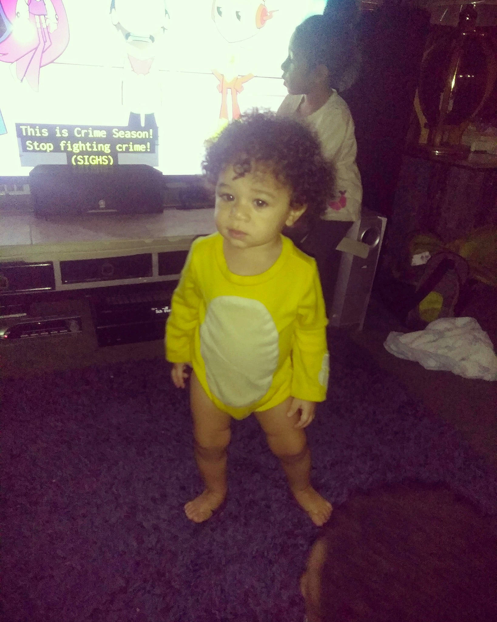 Nathan is registered to the contest to win money with this photo: cheek, child, cloud, cool, electronic_device, fun, happy, head, leg, night, people, person, play, skin, sky, smile, snapshot, standing, toddler, vacation