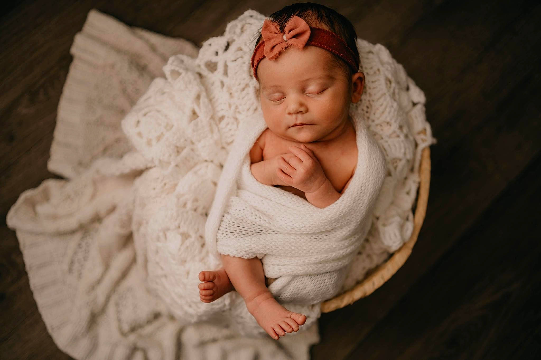 Aspyn joined the competition — help win amazing prizes! arm, baby, baby_sleeping, baby_toddler_clothing, cheek, child, comfort, dress, eye, face, finger, flash_photography, hand, head, headwear, linens, neck, outerwear, person, skin