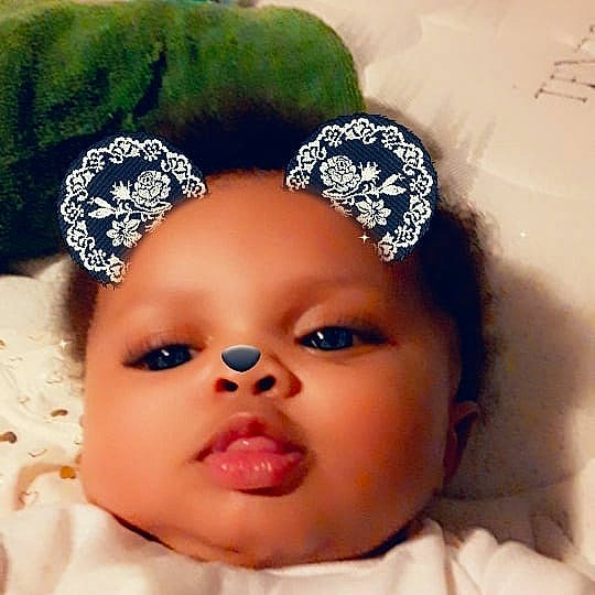 Janae joined the competition — help win amazing prizes! baby, cheek, child, ear, eyebrow, face, fashion_accessory, forehead, hair_accessory, head, headband, headgear, headpiece, jewellery, lip, mouth, nose, person, photography, toddler