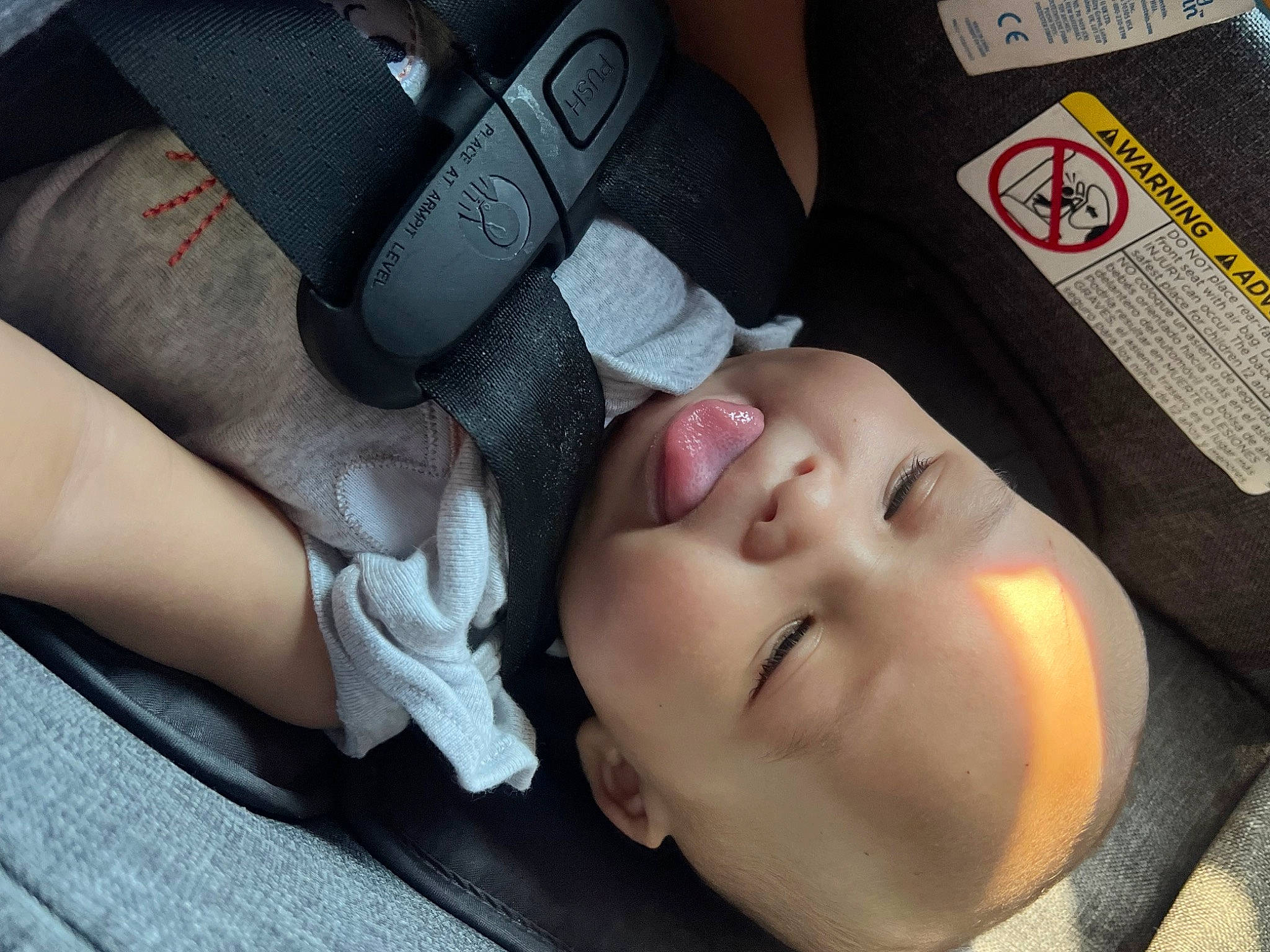 Amiyah joined the competition — help win amazing prizes! auto_part, automotive_wheel_system, baby, baby_products, bag, car_seat, car_seat_cover, cheek, child, comfort, elbow, eyelash, gesture, head_restraint, mammal, nail, person, seat_belt, thigh, toddler