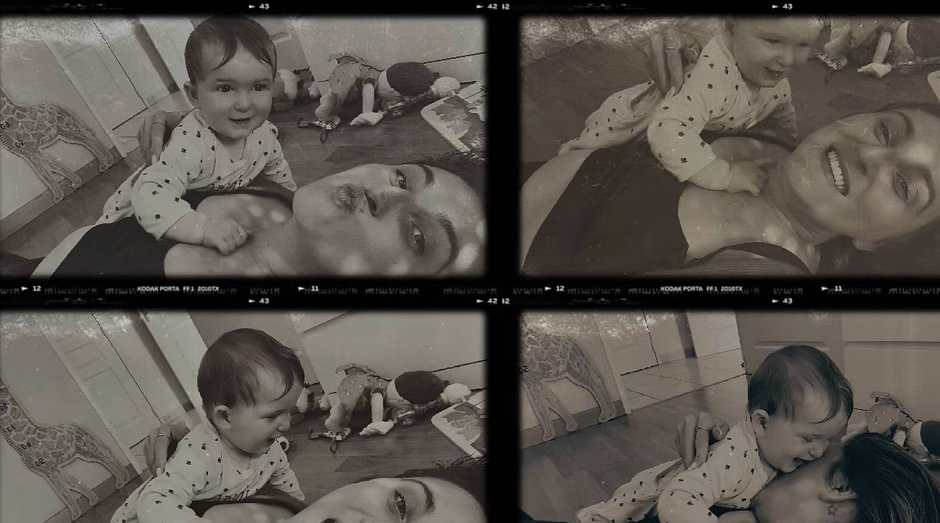 Lilou participe au concours pour gagner de l'argent avec cette photo : art, baby, black, cheek, child, collage, face, facial_expression, flash_photography, happy, head, human, joy, mouth, organ, person, photograph, picture_frame, product, smile