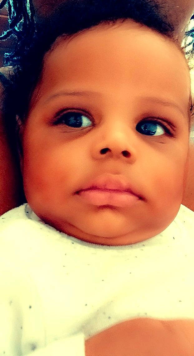 Xavion joined the competition — help win amazing prizes! baby, beauty, black_hair, blue, cheek, close_up, ear, eye, eyebrow, eyelash, forehead, happy, iris, jaw, lip, mouth, no_expression, nose, person, skin