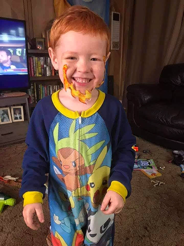 Darren joined the competition — help win amazing prizes! arm, baby, baby_toddler_clothing, blurred, child, cool, curtain, display_device, finger, flooring, fun, happy, iris, joy, mouth, person, play, smile, t_shirt, television