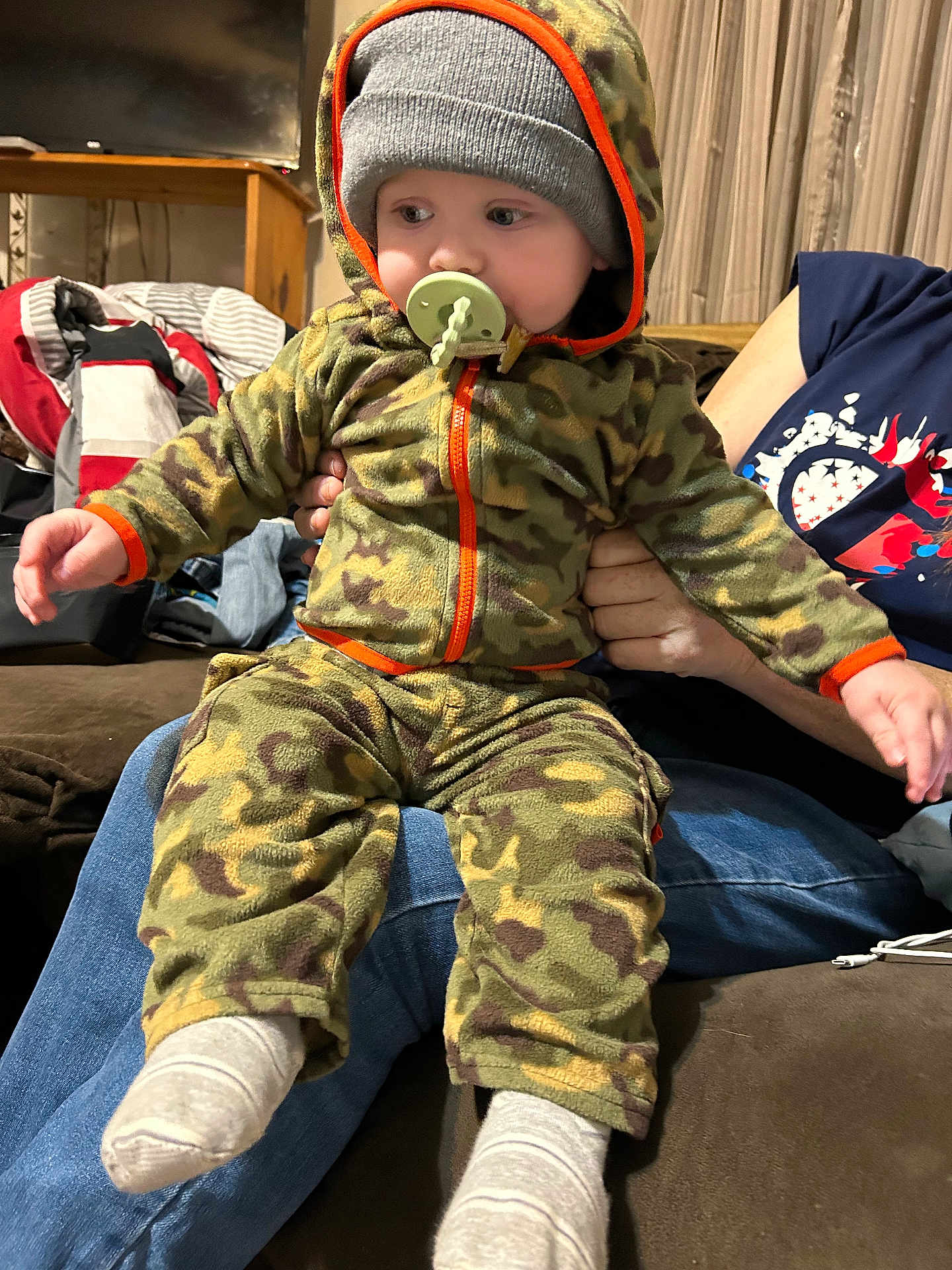 Jsmes joined the competition — help win amazing prizes! baby, bodypart, cap, clothing, coat, couch, face, footwear, furniture, hat, head, hood, hosiery, jacket, pants, person, photography, portrait, shoe, sock