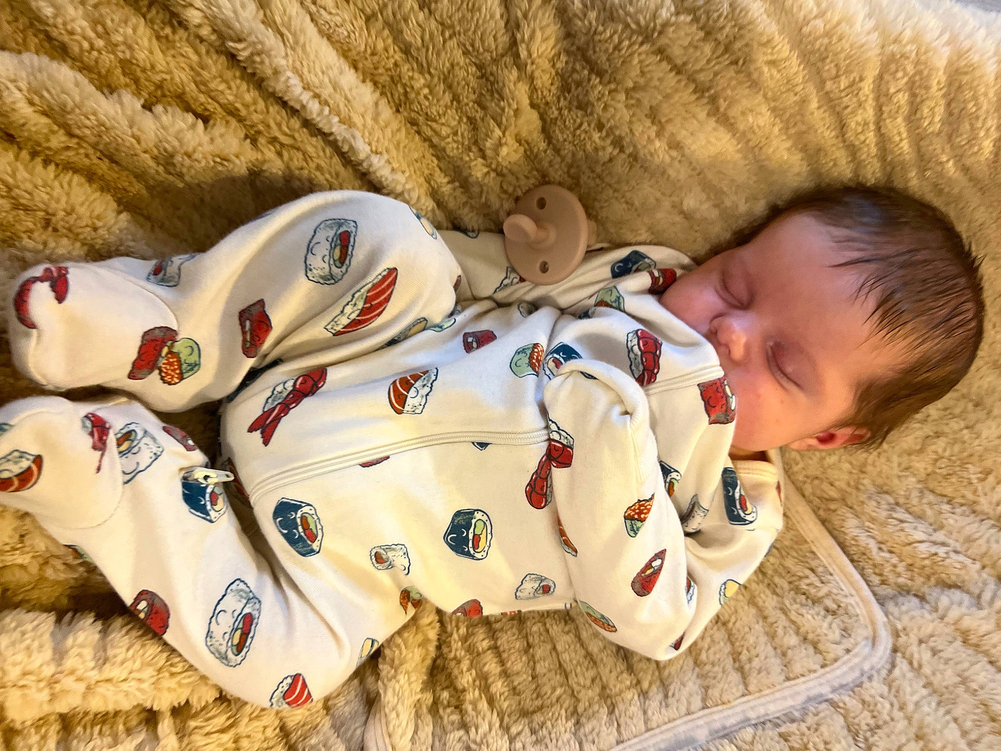 Gabriel joined the competition — help win amazing prizes! baby, baby_products, baby_toddler_clothing, carmine, child, comfort, facial_expression, flooring, grass, happy, linens, pattern, person, play, room, sitting, sleeve, toddler, wood