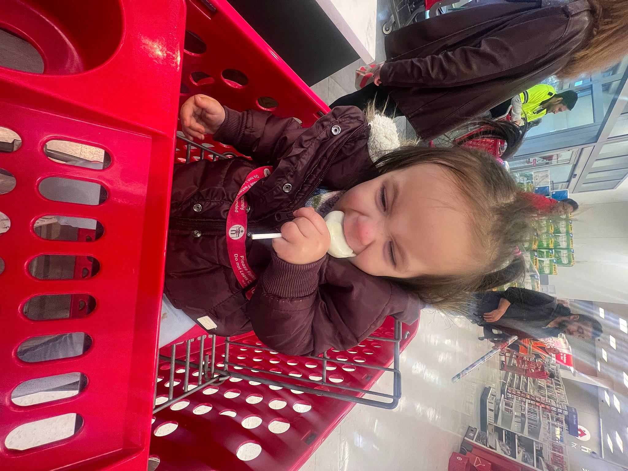 Brooklynn joined the competition — help win amazing prizes! audio_equipment, auto_part, automotive_lighting, automotive_tire, automotive_wheel_system, carmine, child, engineering, event, fun, holiday, machine, magenta, pattern, person, red, toddler