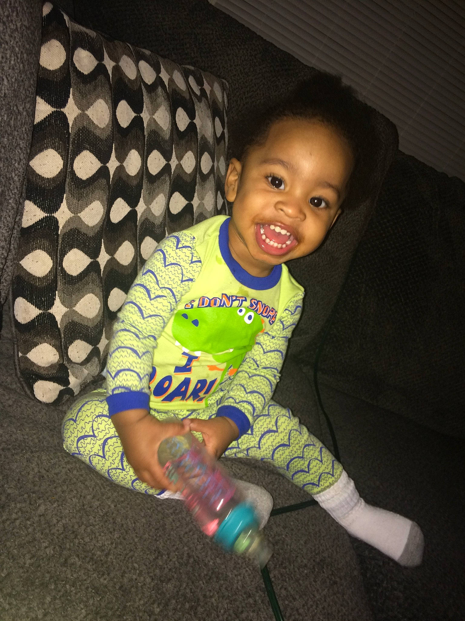 Amarion joined the competition — help win amazing prizes! adaptation, baby, cheek, child, cool, electronic_device, fun, happy, person, play, skin, smile, toddler