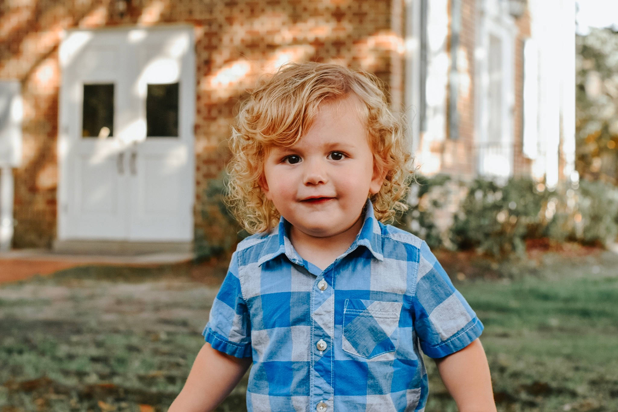 Jaxson joined the competition — help win amazing prizes! beauty, child, eye, face, flash_photography, fun, grass, hair, happy, joy, leisure, people, people_in_nature, person, photograph, plant, smile, summer, sunlight, toddler