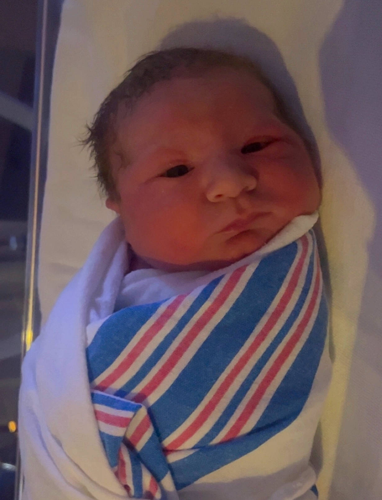 Atlas is registered to the contest to win money with this photo: baby, baby_toddler_clothing, bib, cheek, comfort, ear, electric_blue, eyelash, forehead, happy, iris, linens, lip, mouth, neck, nose, person, skin, sleeve, textile