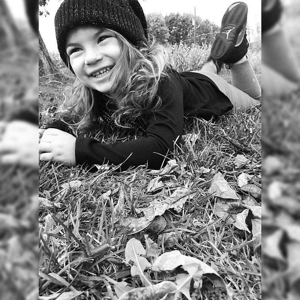 Madalynn joined the competition — help win amazing prizes! adaptation, beauty, black, black_and_white, child, facial_expression, grass, grass_family, happy, joy, leaf, monochrome, monochrome_photography, person, photo_shoot, photograph, photography, plant, portrait, smile