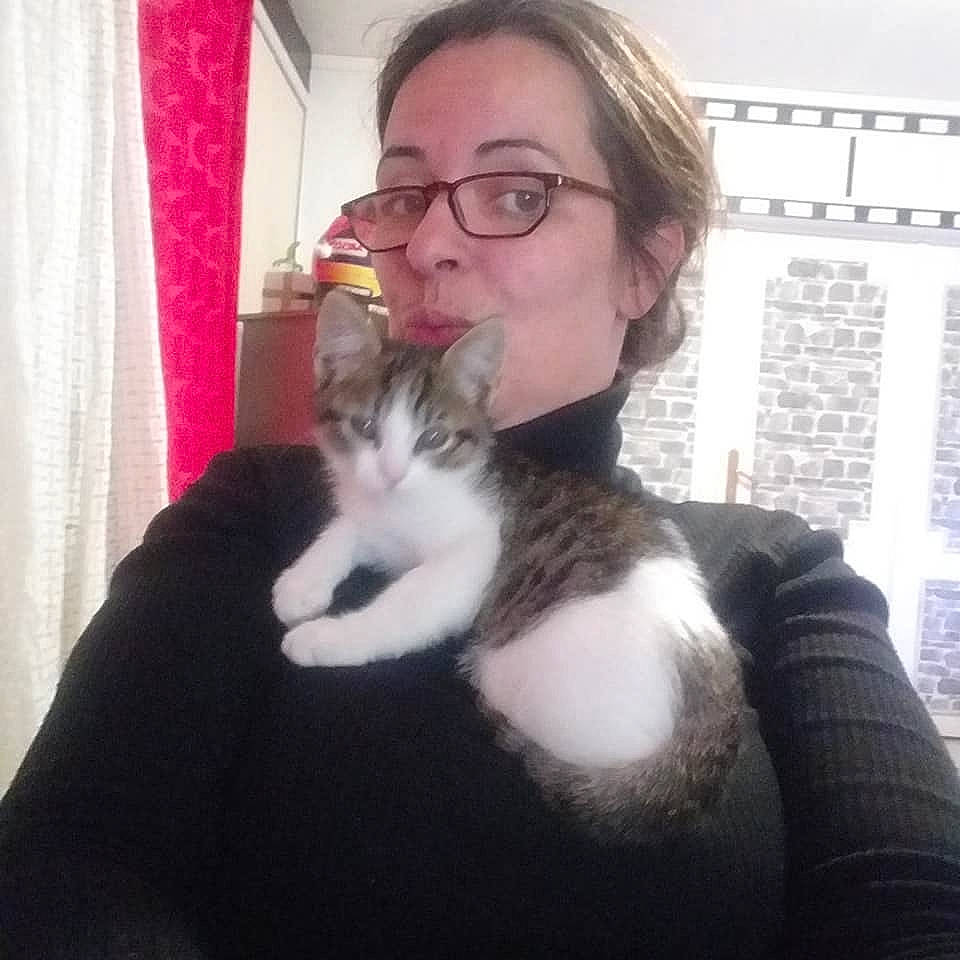 Kalash participe au concours pour gagner de l'argent avec cette photo : arm, carnivore, cat, ear, eye, felidae, fur, glasses, hair, kitten, long_hair, neck, norwegian_forest_cat, nose, selfie, shoulder, skin, small_to_medium_sized_cats, tail, whiskers