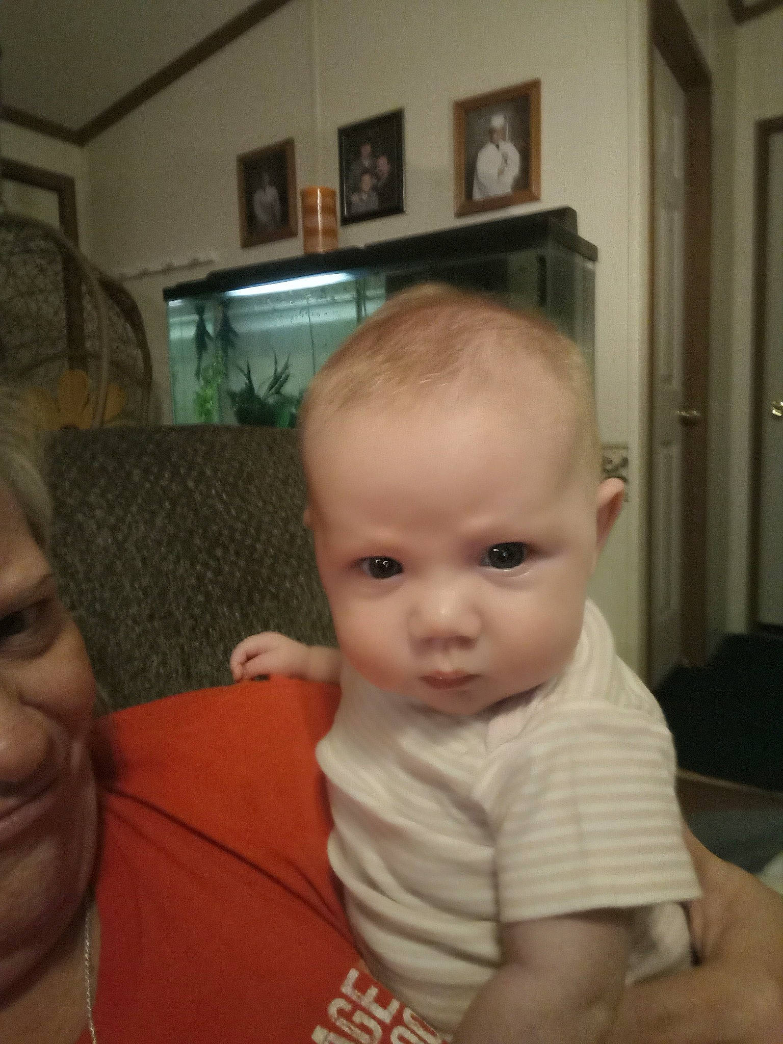 Alila Grace joined the competition — help win amazing prizes! baby, cheek, child, chin, ear, eye, face, forehead, head, lip, mouth, nose, person, sitting, skin, toddler