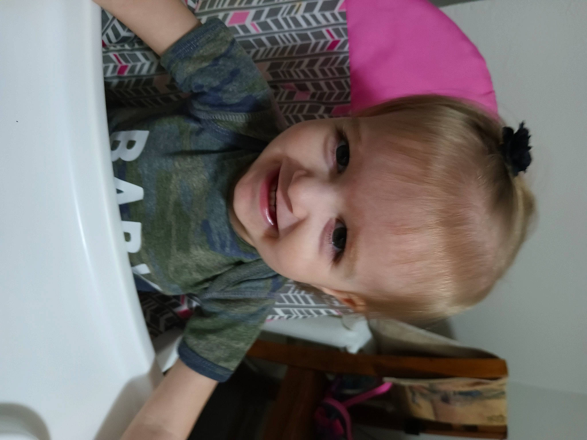 Acelyn joined the competition — help win amazing prizes! baby, baby_toddler_clothing, cheek, child, comfort, eyelash, fun, happy, head, joy, nose, person, skin, sleeve, smile, toddler, wood