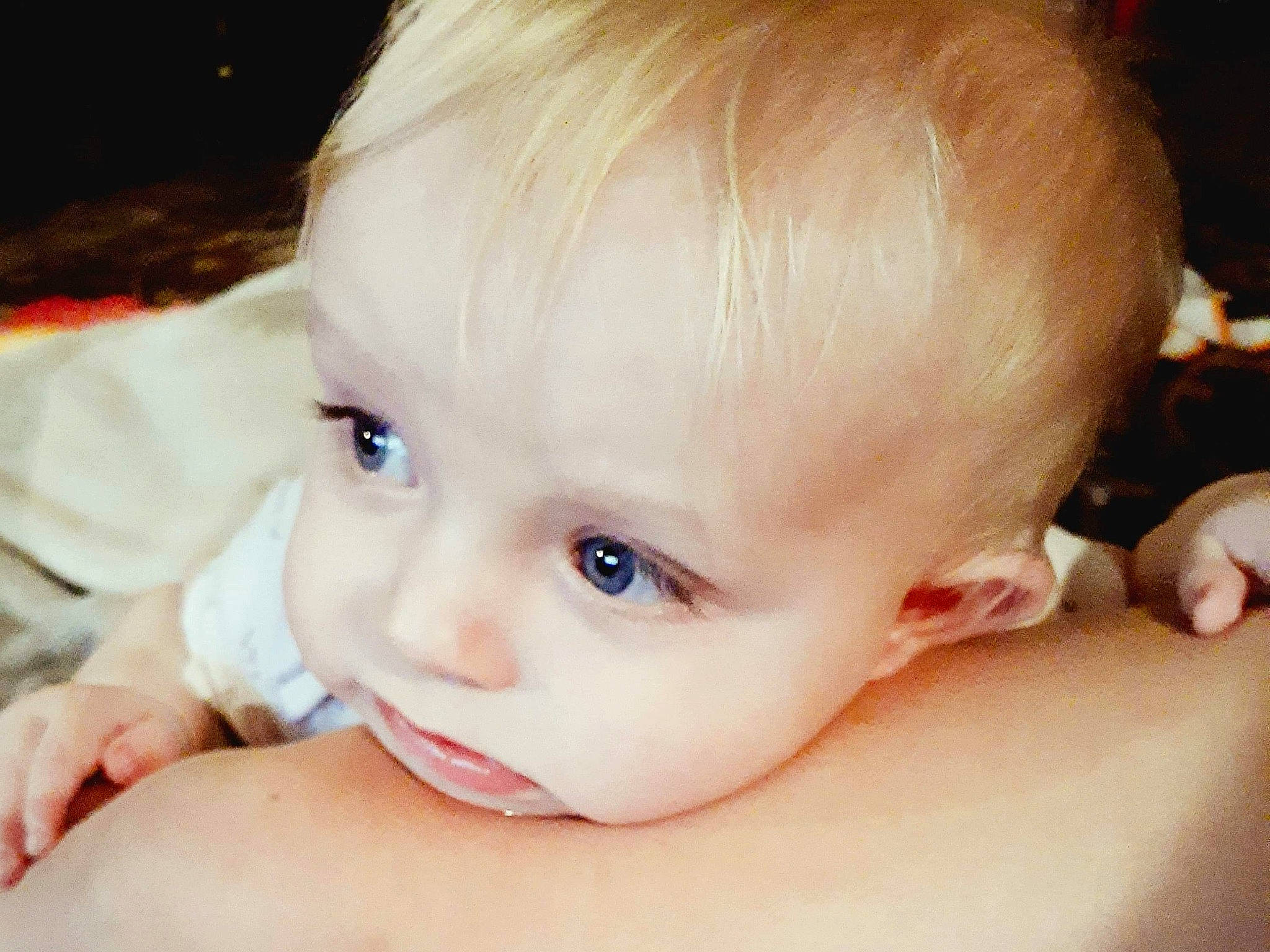 Loclyn is registered to the contest to win money with this photo: baby, beauty, blond, cheek, child, chin, close_up, ear, eye, eyebrow, face, forehead, hair, hairstyle, head, lip, nose, organ, person, skin