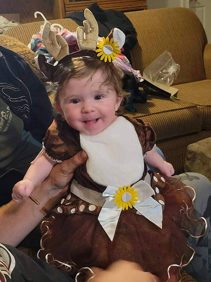 Rayna joined the competition — help win amazing prizes! arm, baby, baby_products, chair, child, costume, couch, event, eye, flower, fun, happy, head, human_body, iris, joy, mammal, person, skin, smile