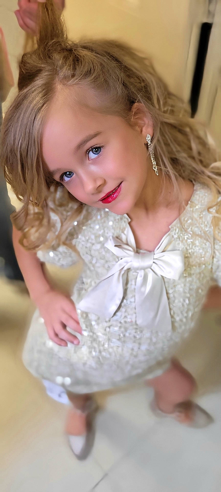 Kinley joined the competition — help win amazing prizes! blonde, bodypart, child, clothing, dress, eveningdress, face, fashion, female, finger, formalwear, girl, gown, hair, hand, happy, head, person, photography, portrait