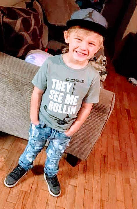 Kayson joined the competition — help win amazing prizes! baby_toddler_clothing, baseball_cap, cap, child, comfort, couch, denim, eyewear, flash_photography, flooring, happy, hardwood, joy, laminate_flooring, person, sitting, sleeve, smile, t_shirt, toddler