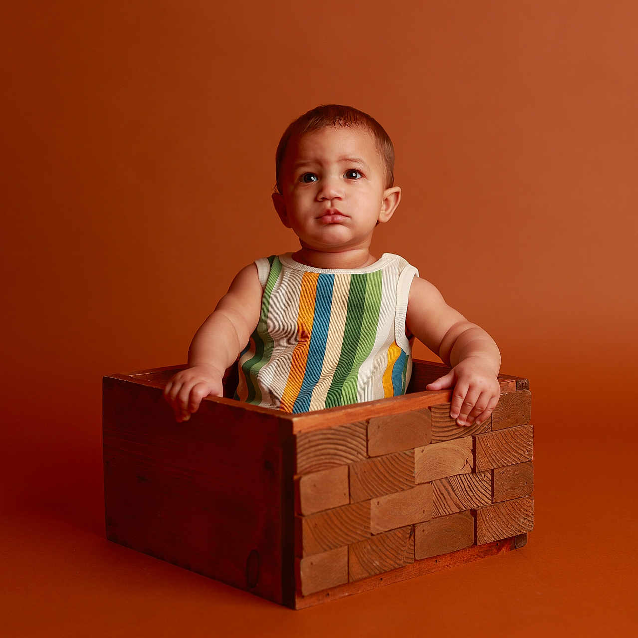 Pierre joined the competition — help win amazing prizes! baby, bodypart, box, crate, crib, drawer, face, finger, furniture, hand, hardwood, head, infantbed, newborn, person, photography, plywood, portrait, sitting, wood