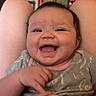 Blakley is registered to the contest to win money with this photo: accessories, baby, babylaughing, bodypart, face, finger, hand, happy, head, jewelry, laughing, mouth, newborn, person, photoframe, photography, portrait, selfie, smile, teeth