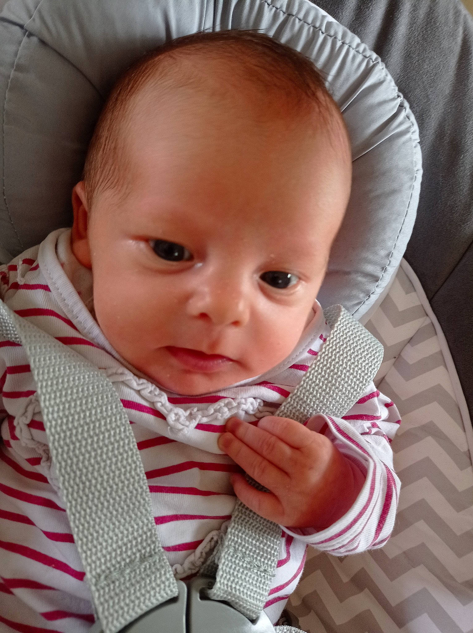 Elyanna participe au concours pour gagner de l'argent avec cette photo : baby, baby_products, baby_toddler_clothing, cheek, child, face, head, lip, mouth, nose, person, product, skin, toddler