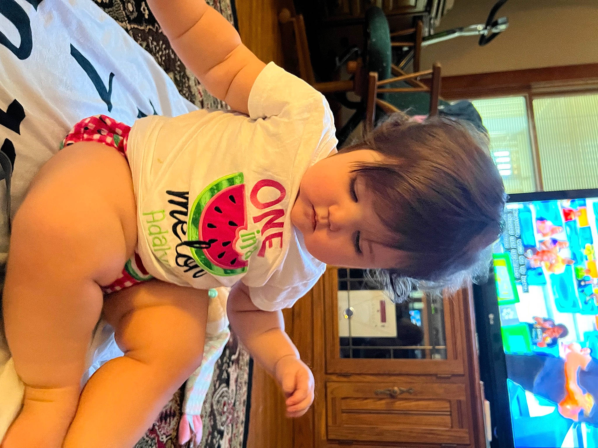 Adalynn joined the competition — help win amazing prizes! abdomen, arm, cabinetry, chest, child, drawer, elbow, finger, fun, human_leg, knee, leisure, person, play, room, snapshot, sportswear, t_shirt, thigh, toddler