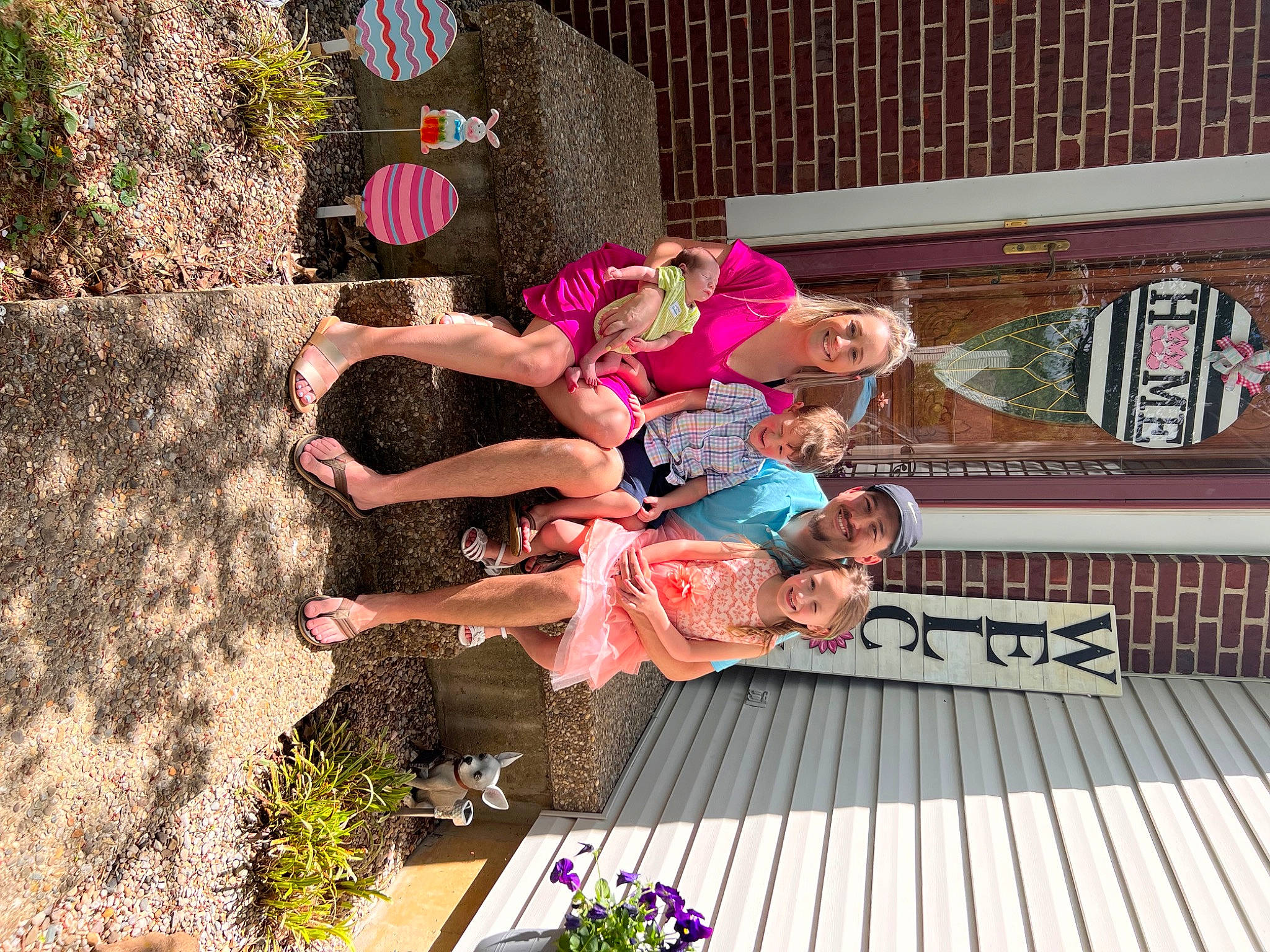 Adalynn Joy joined the competition — help win amazing prizes! child, event, flooring, flowerpot, fun, garden, grass, happy, headwear, joy, leisure, magenta, person, pink, plant, recreation, smile, tree, wood