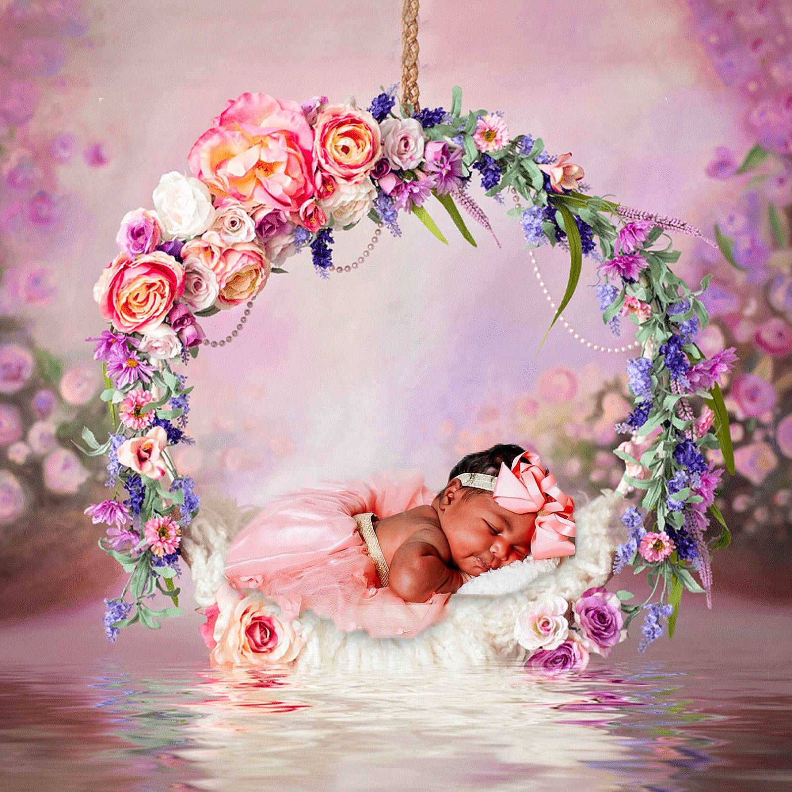 Shanice is registered to the contest to win money with this photo: child, fashion_accessory, floral_design, flower, flower_arranging, hair_accessory, headpiece, headwear, illustration, person, petal, photography, pink, plant, spring, still_life_photography
