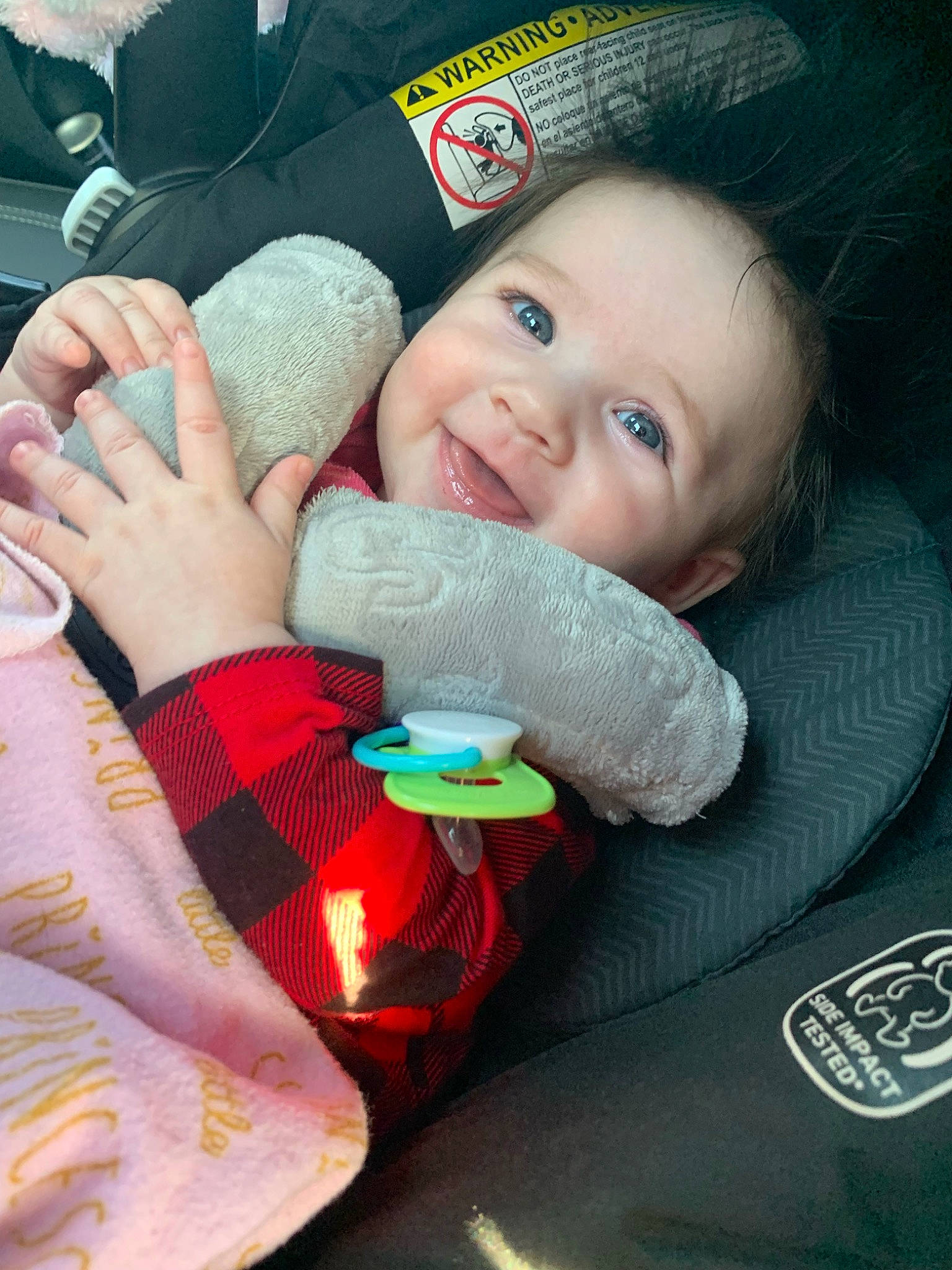 Kingsley joined the competition — help win amazing prizes! baby, baby_toddler_clothing, child, cool, eye, facial_expression, finger, fun, gesture, happy, head, lip, mouth, organ, person, skin, smile, textile, thumb, toddler