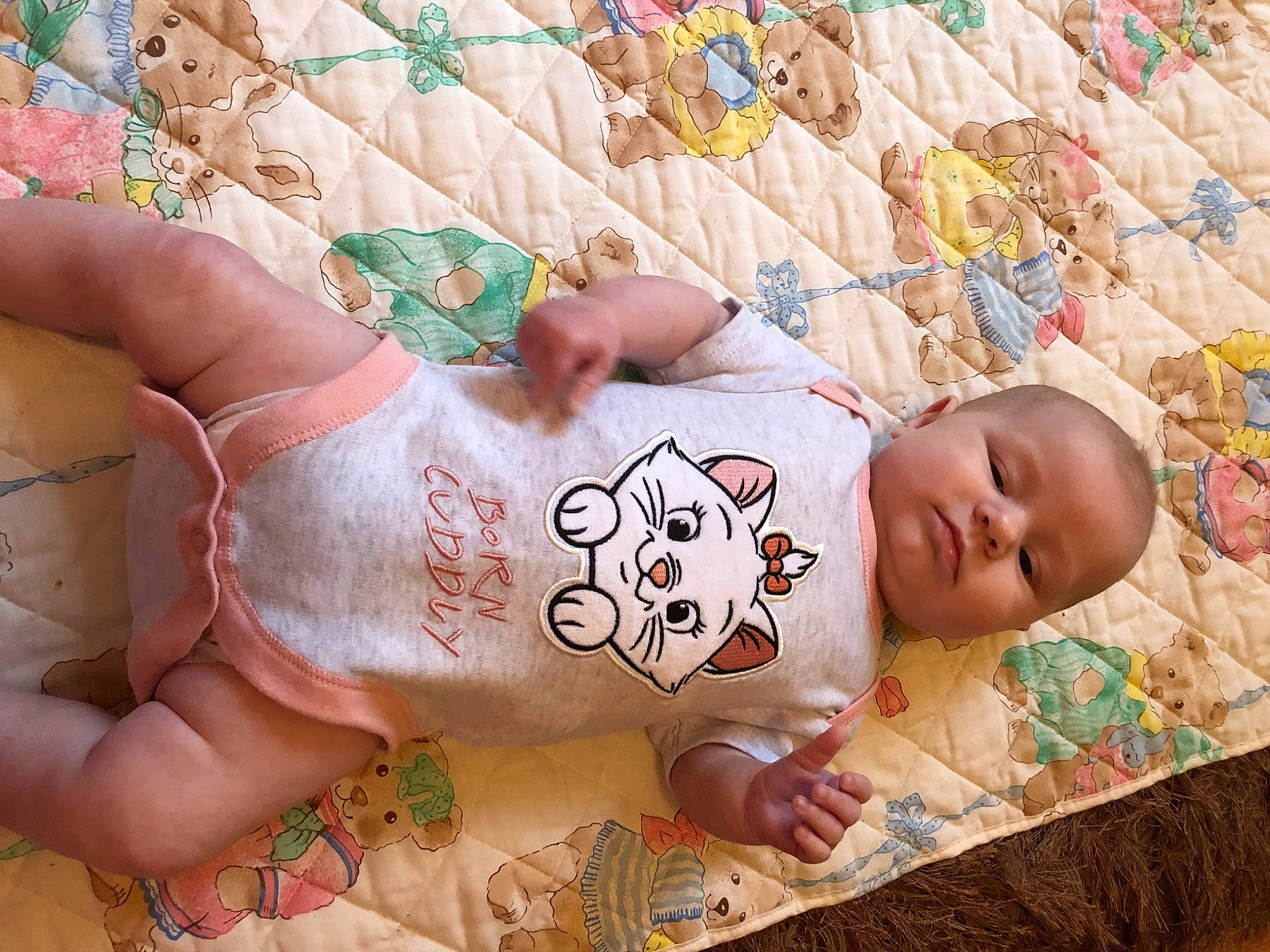 Faye is registered to the contest to win money with this photo: baby, child, hand, nap, pattern, person, product, toddler