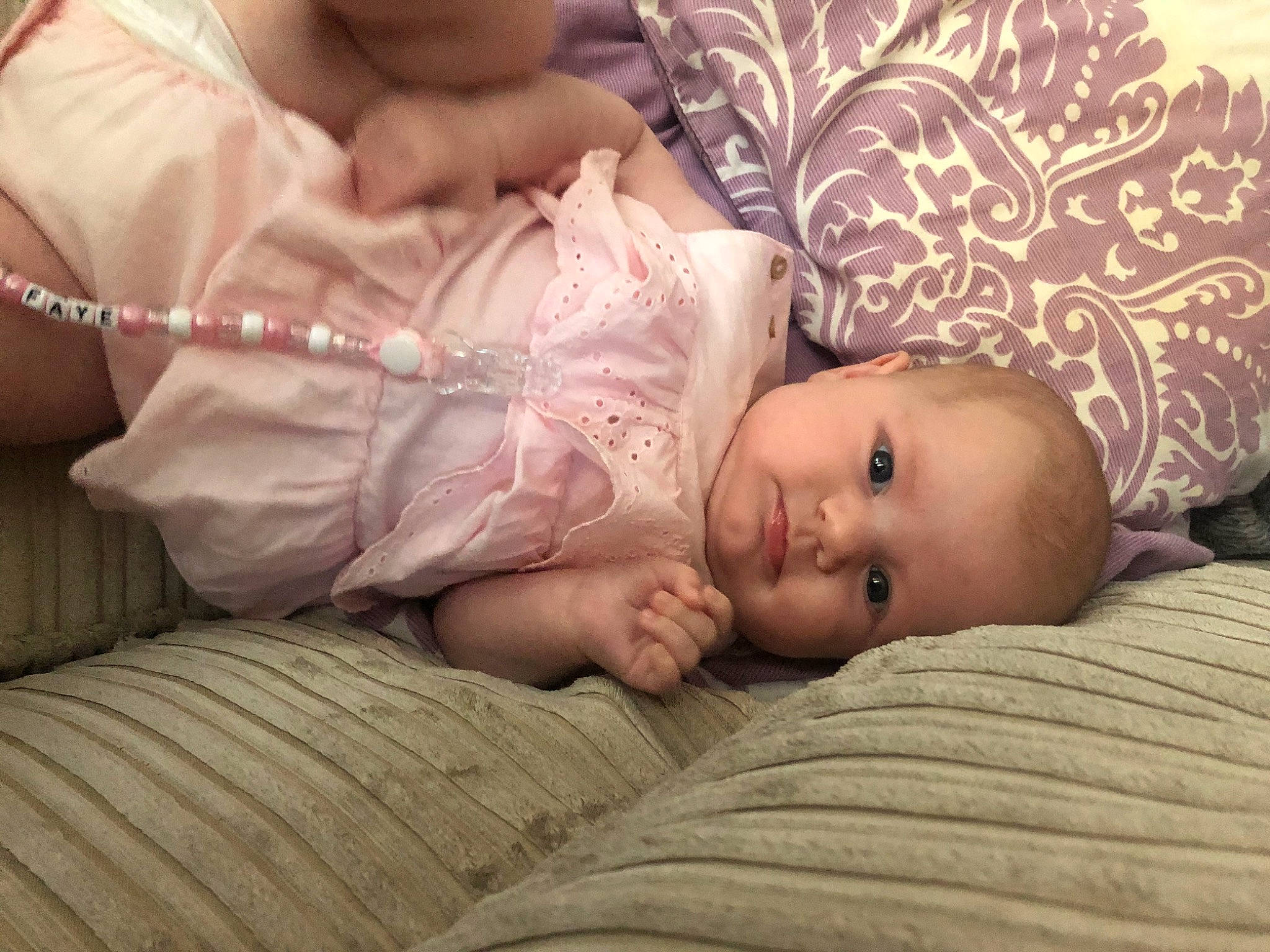 Faye joined the competition — help win amazing prizes! baby, beauty, bedtime, cheek, child, ear, eye, face, finger, hand, head, human, lip, mouth, nose, person, photography, pink, product, skin